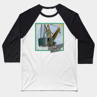 Tower Crane Sky Baseball T-Shirt